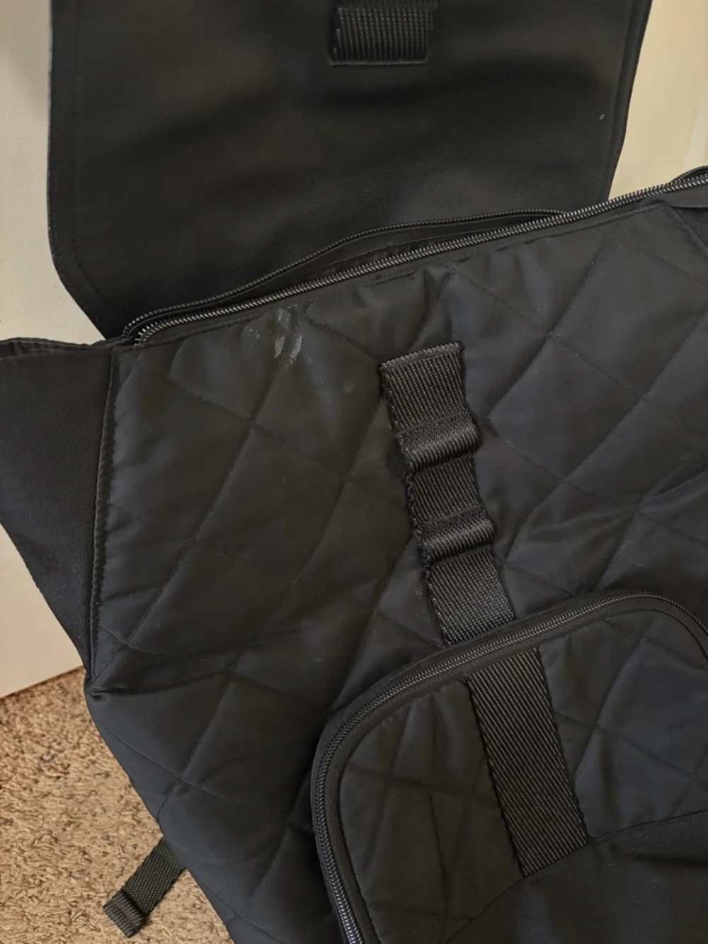 Paperclip Jojo Diaper Bag Backpack Black